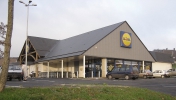 Projet : Aménagement d’un bâtiment commercial, Maître d’ouvrage : Lidl, Localisation : LA FERTÉ-MACÉ